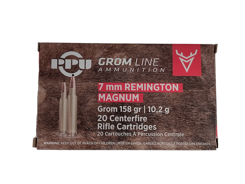 Naboj PPU 7mm Rem Mag GROM 10,2g