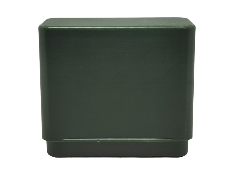 Škatlica za shranjevanje nabojev kalibrov 243 do 9,3x74 - 10 kom, zelena