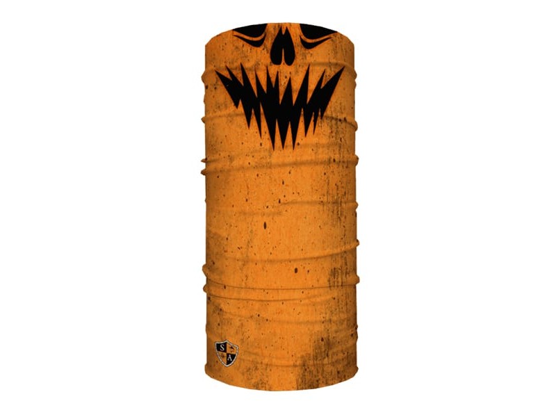 SA Jack-O double-sided face scarf