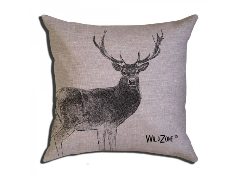 Classic Land Cushion Red Deer Retro - 40x40 cm