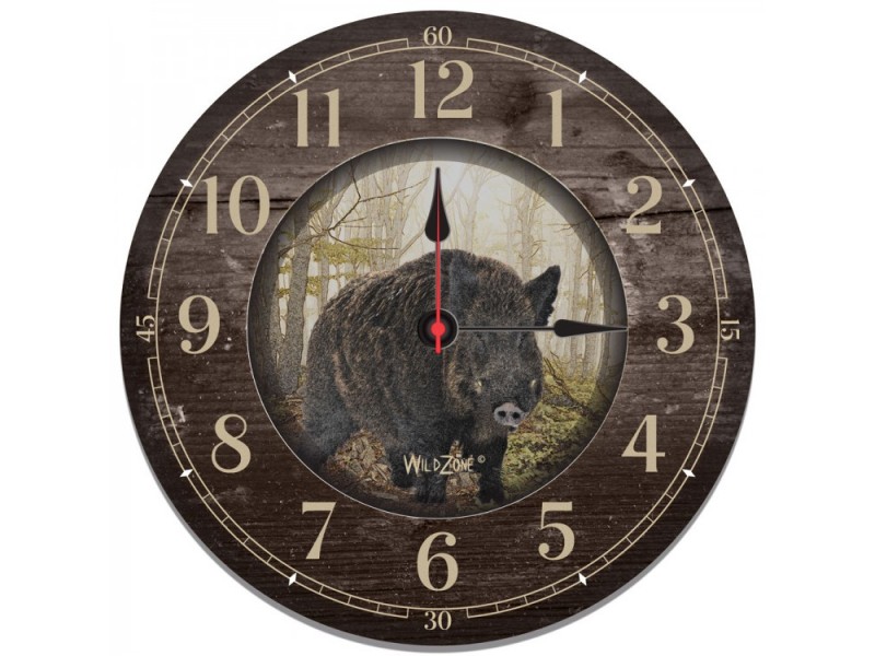 Wall clock WZ Wild boar large - 30x30 cm