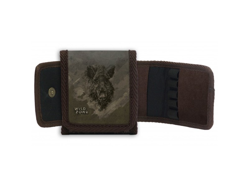 Case for cartridges WZ Wild Boar brown - 10 pcs