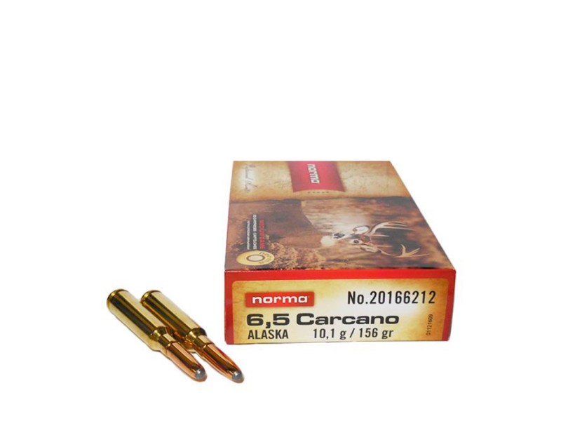 Naboj NORMA 6,5 CARCANO 10.1 g Alaska