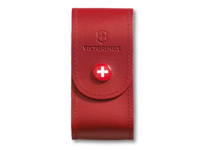 Etui za nož VICTORINOX usnjen - rdeč