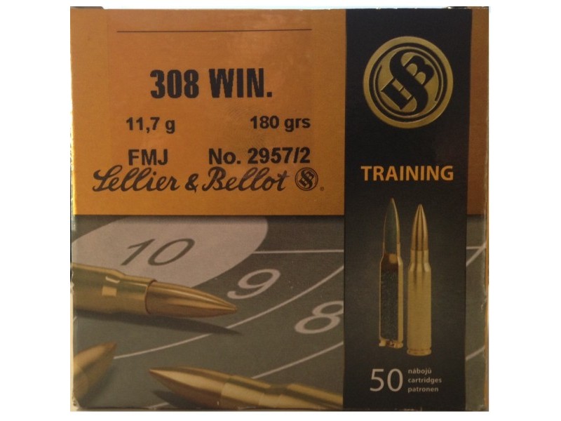 Naboj S&B .308 win FMJ 11,7g (50 kom)