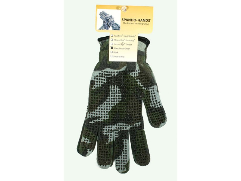 Woodlands Green SPANDO-HANDS Gloves