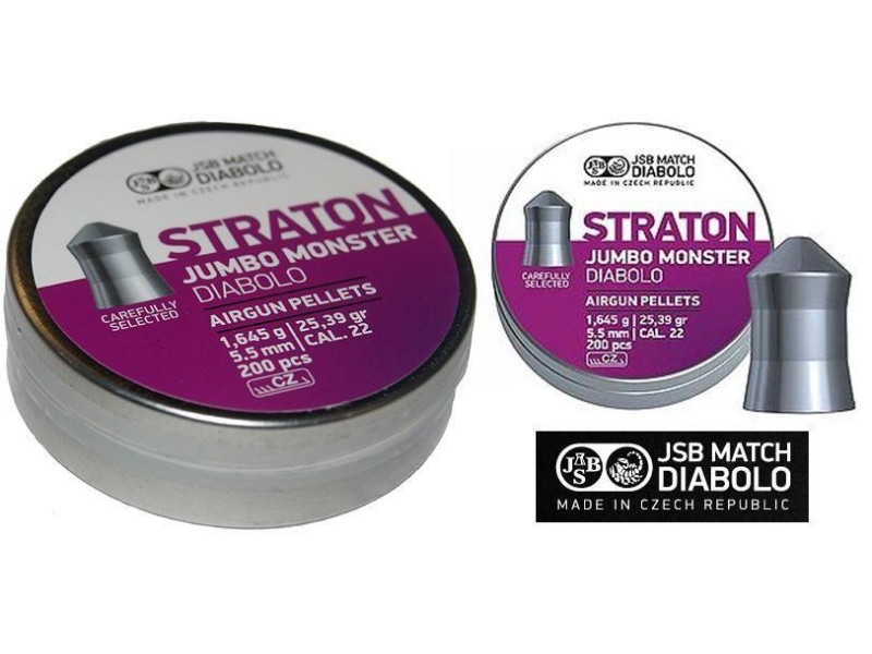 Diabolo JSB STRATON Jumbo Monster - 13645g/25,39gr
