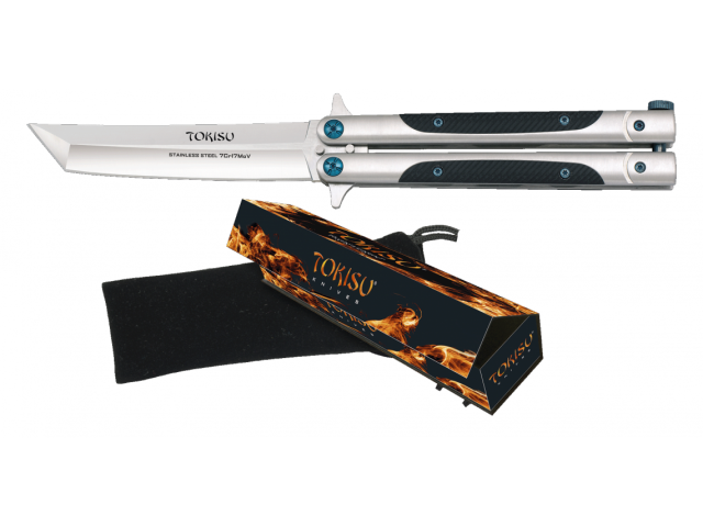 Nož butterfly TOKISU Balisong tanto