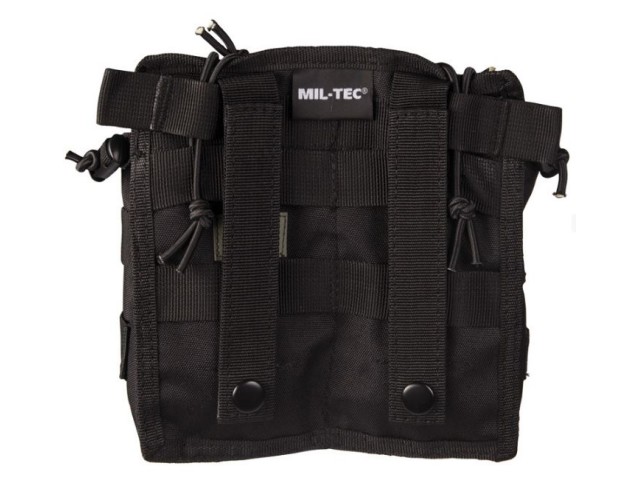 Belt pouch for magazines Black TOP DOUBLE