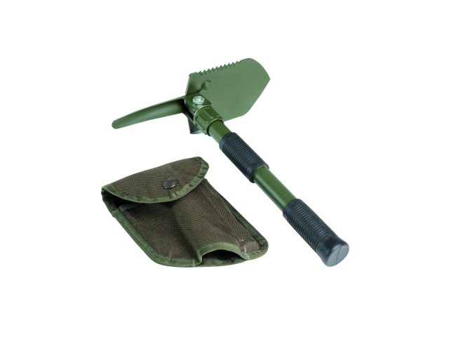 Pala pieghevole MIL-TEC micro con piccone e custodia
