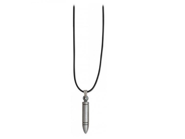 Collana con ciondolo - proiettile