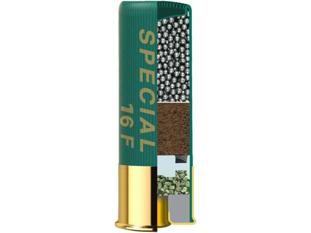 Rottweil Special 16F 16/70 2.0mm 27g cartridge