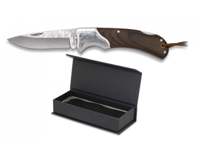 Preklopni nož ALBAINOX Damascus rose - DAMAST