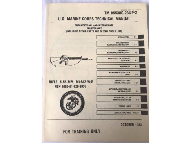 US marine corps technical manual