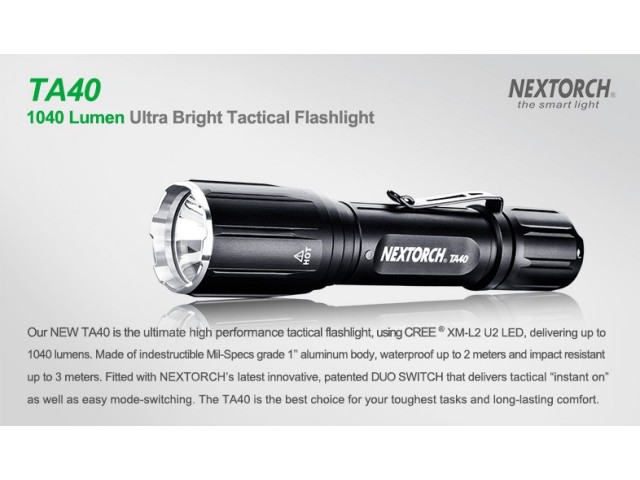 Punjača lovačka svjetiljka NEXTORCH TA40 Set