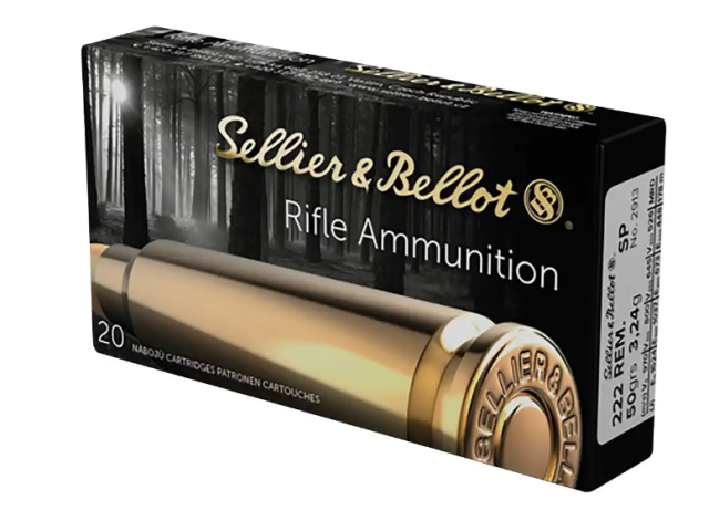Naboj S&B .222 Rem SP 3.24 g