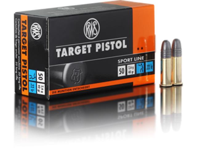 Naboj RWS .22 lfb TARGET pistol EN