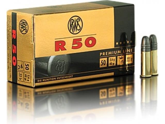 Naboj RWS .22 lfB R50 EN