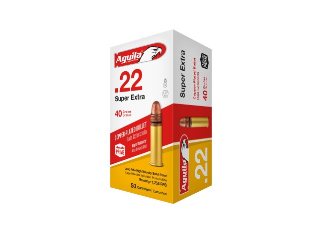 Proiettile AGUILA 22 LR Super Extra Rame - 2,59g/40gr