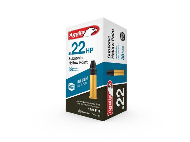 AGUILA Subsonic Hollow point 22LR - 38gr/2.46g