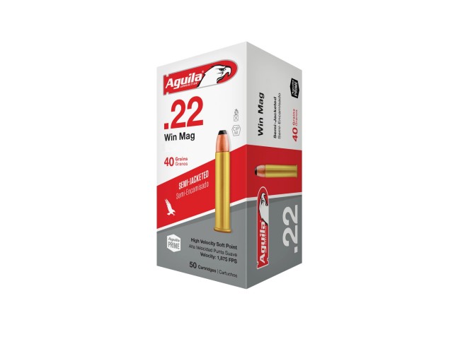 Proiettile AGUILA 22 WMR 2,59g/40gr SP