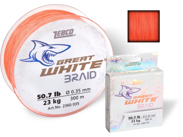 Pletena vrvica Zebco Great white 300m