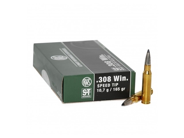 Naboj RWS 308 WIN Speed Tip Professional - 10,7 g/165 gr