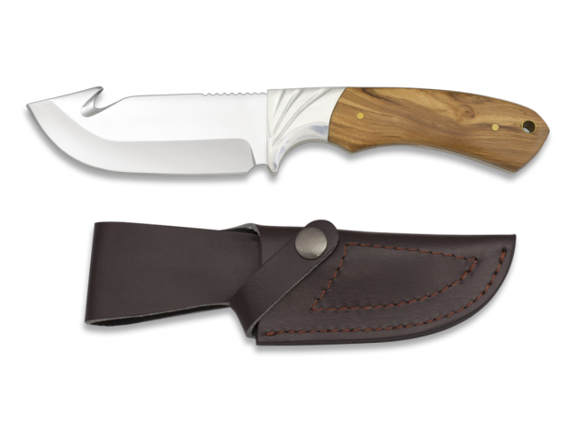 Coltello fisso da caccia ALBAINOX Olivia con attacco