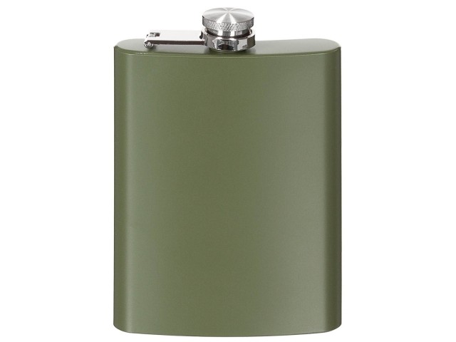 Čutara prisrčnica INOX ZELENA  8oz  220 ml
