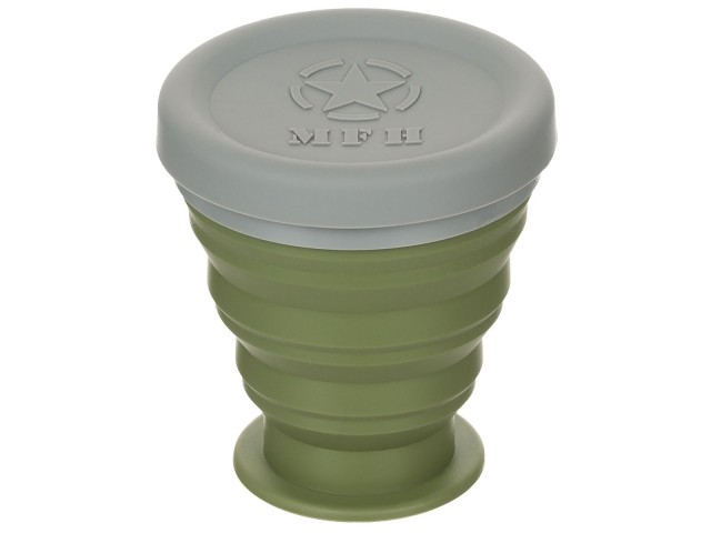 Sklopivi čaša od silikona MFH Folding cup - zeleni