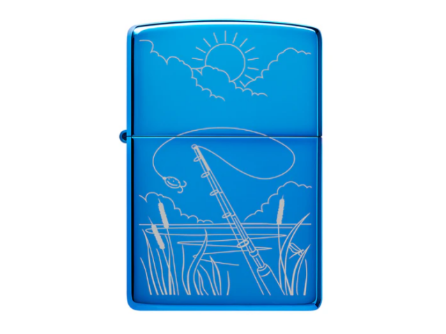 ZIPPO 36054 Fishing Blue