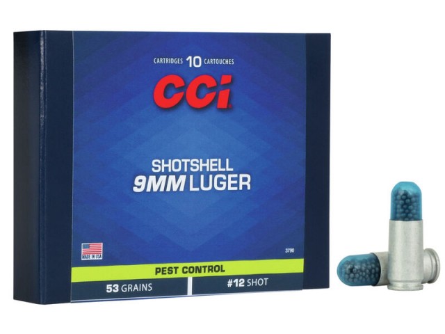 Metak sačmari CCI Shot shell 9x19