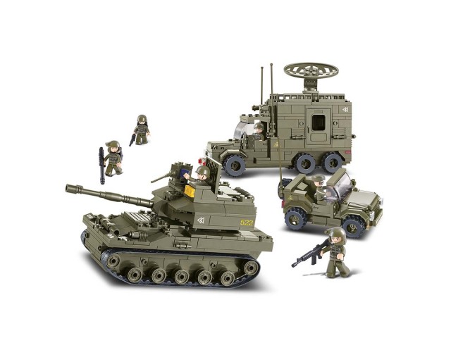 Set za sestavljanje SLUBAN Land Force II-Elite Armored