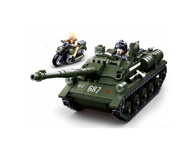 Set di costruzione SLUBAN WWII Distruttore - seconda guerra mondiale