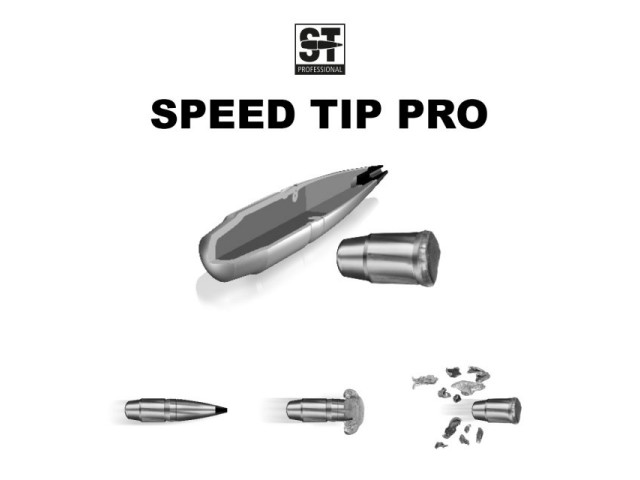 Cartuccia RWS 6,5 Creedmore Speed Tip PRO - 9,1g/140gr
