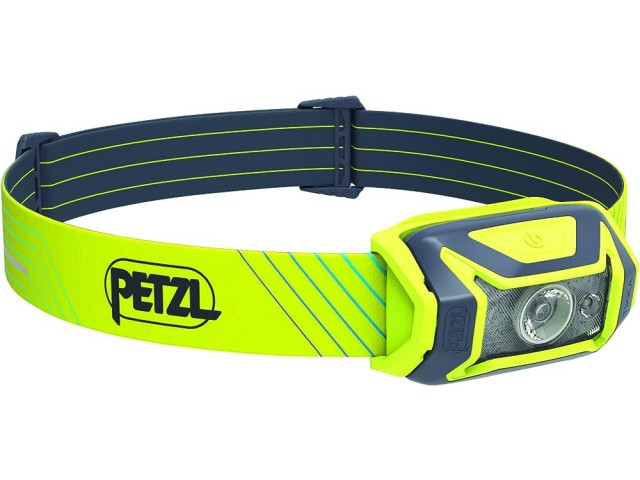 Polnilna naglavna svetilka PETZL TIKKA CORE 450 - zelena