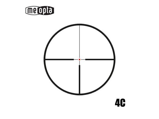 Teleskopski nišan MEOPTA Optika6 2,5-15x44 RD SFP - 4C