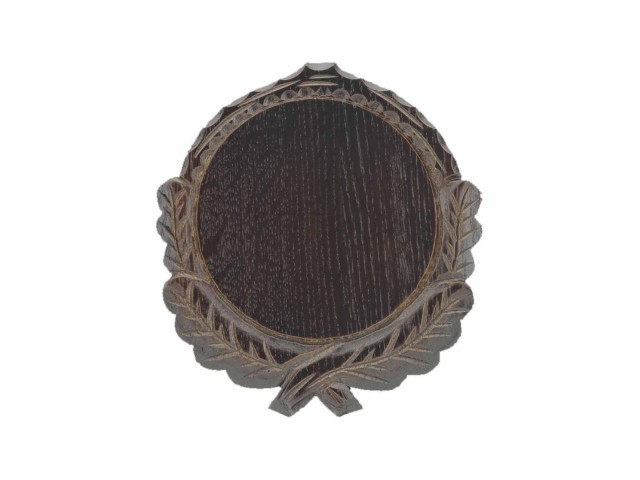 Wooden Plaque for WILD BOAR Trophy - Dark