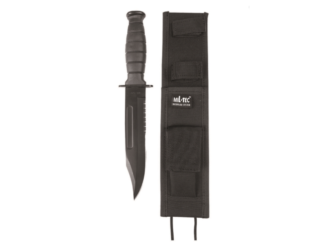 Coltello MILTEC black Army da combattimento