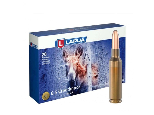 Munizione LAPUA 6,5 Creedmoor - 10,1g/156gr