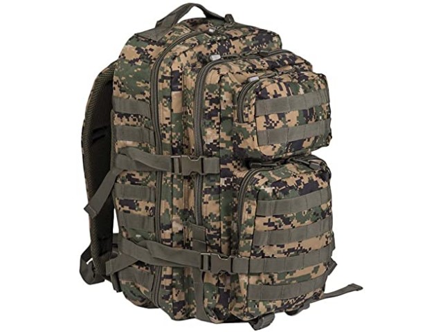 BACKPACK US ASSAULT SMALL digital woodland