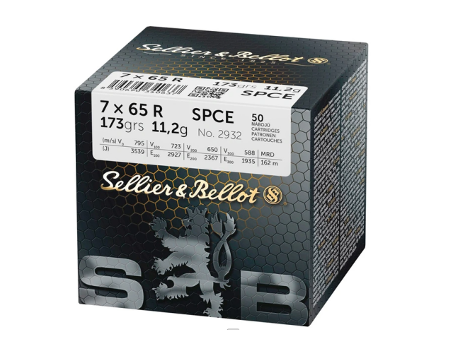 Naboj S&B 7x65R 11.2g SPCE - 50 kom