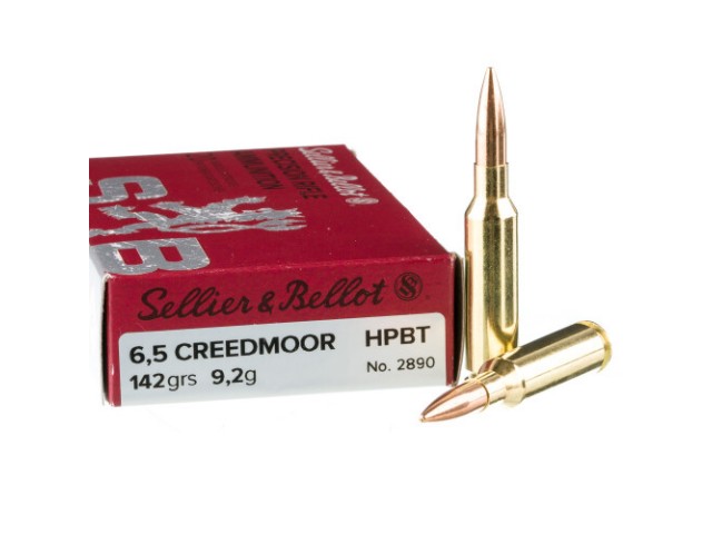 Proiettile S&B 6,5 Creedmoore HPBT - 9,2g/142gr