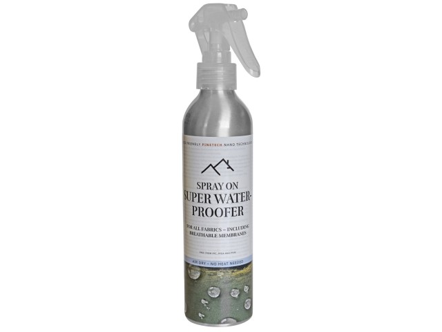 Spray PINEWOOD Pinetech per una maggiore idrorepellenza dei tessuti (asciugatura all'aria)