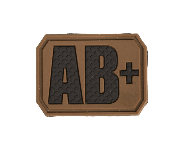 Patch blood type AB+ coyote - hedgehog 