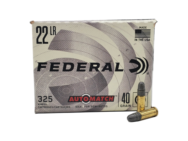 Proiettile Federal .22 Lr AUTOMATCH 40 grain (325 pz)