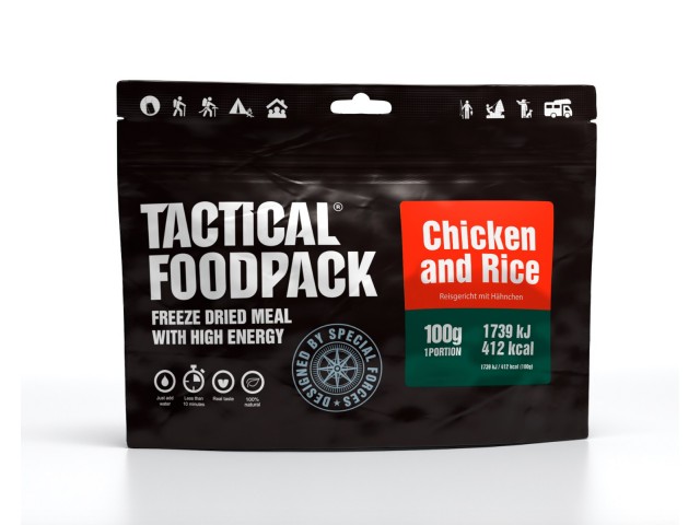 Obrok TACTICAL FOODPACK Piščanec in riž