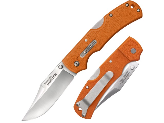 Coltello pieghevole COLD STEEL Double safe hunter ARANCIONE
