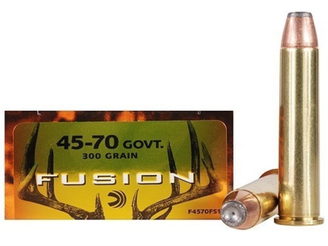 FEDERAL 45-70 Govt FUSION SP - 19.44g / 300gr Cartridge