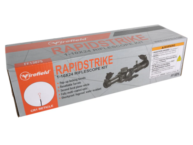 Strelni daljnogled FIREFIELD RapidStrike 1-10x24 Riflescope